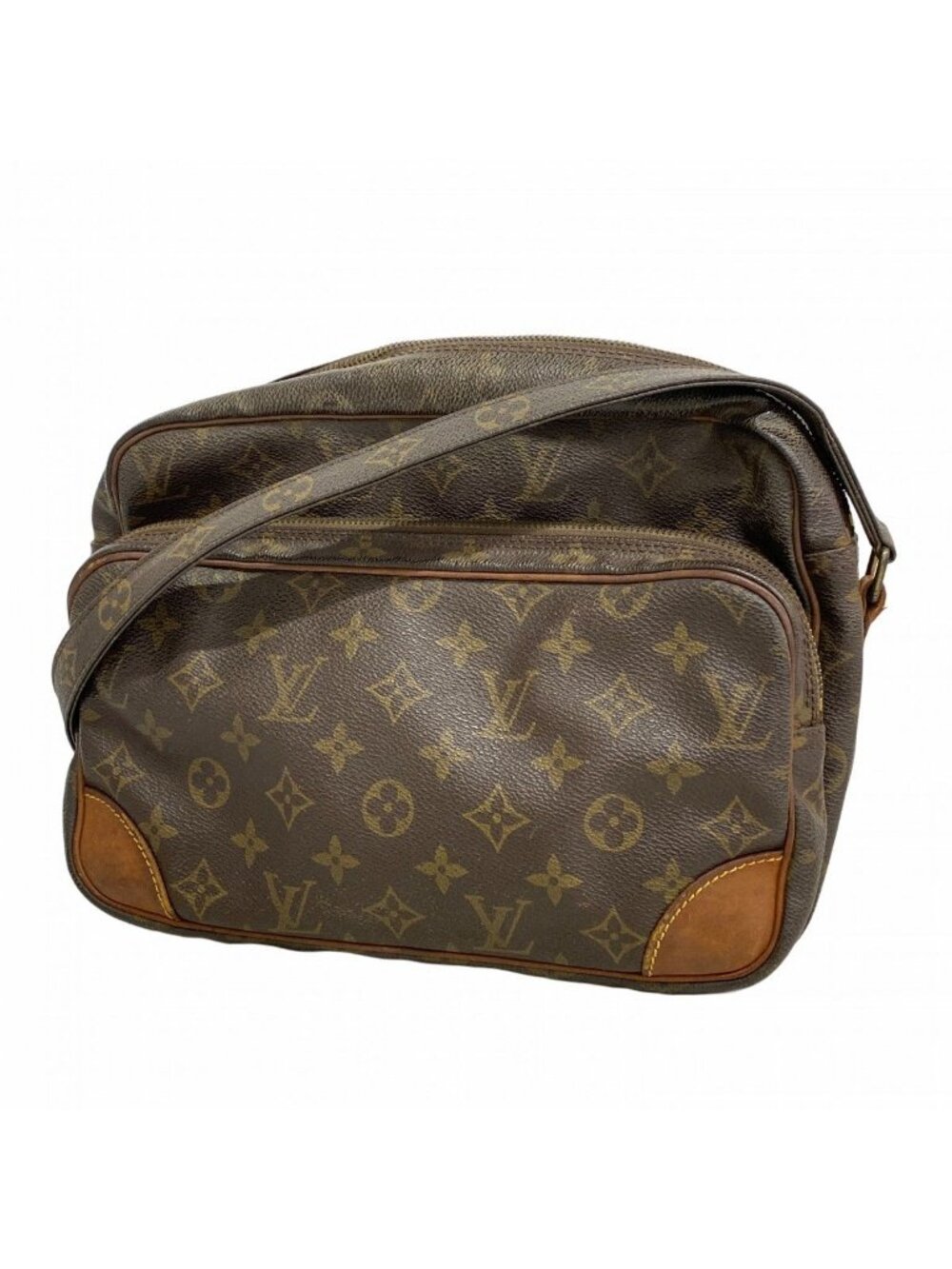 Louis Vuitton Shoulder Bag Monogram Nile Brown